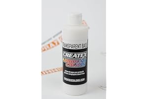 5601 8oz Createx Transparent Base – colorless Resin Base for Createx Airbrush Colors. by SprayGunner