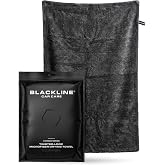 Blackline Microfiber Car Drying Towel 24"x36", 1300GSM Twisted Loop | Twisted Loop microfiber dries your car in one pass-1300