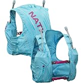 Nathan Pinnacle Hydration Running Vest Backpack for Trail Running &amp; Marathon with Soft Flasks, Lightweight Water-Resistant Race Vest