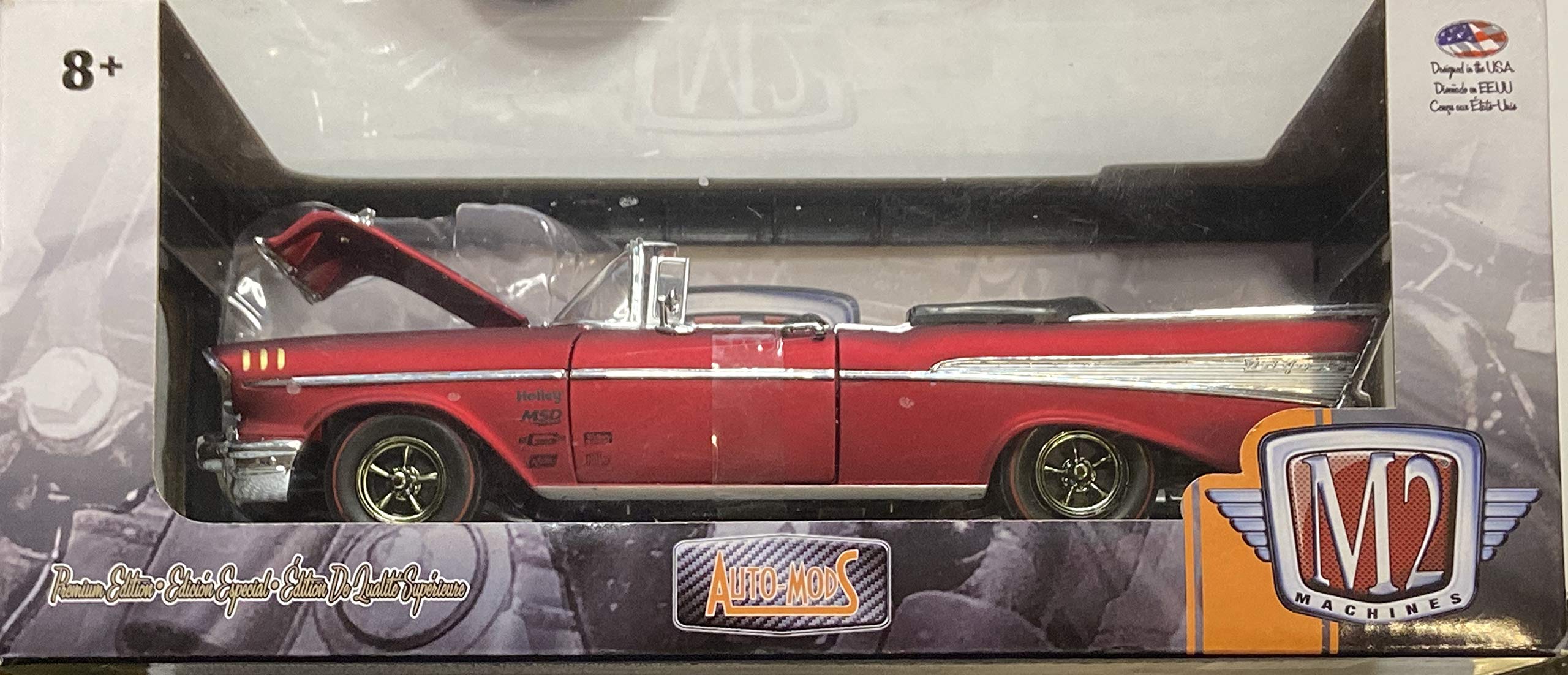 M2 MACHINES 1:24 SCALE BLUE 1970 DATSUN 510 JAPAN SERIES DIE-CAST, S26 17-22