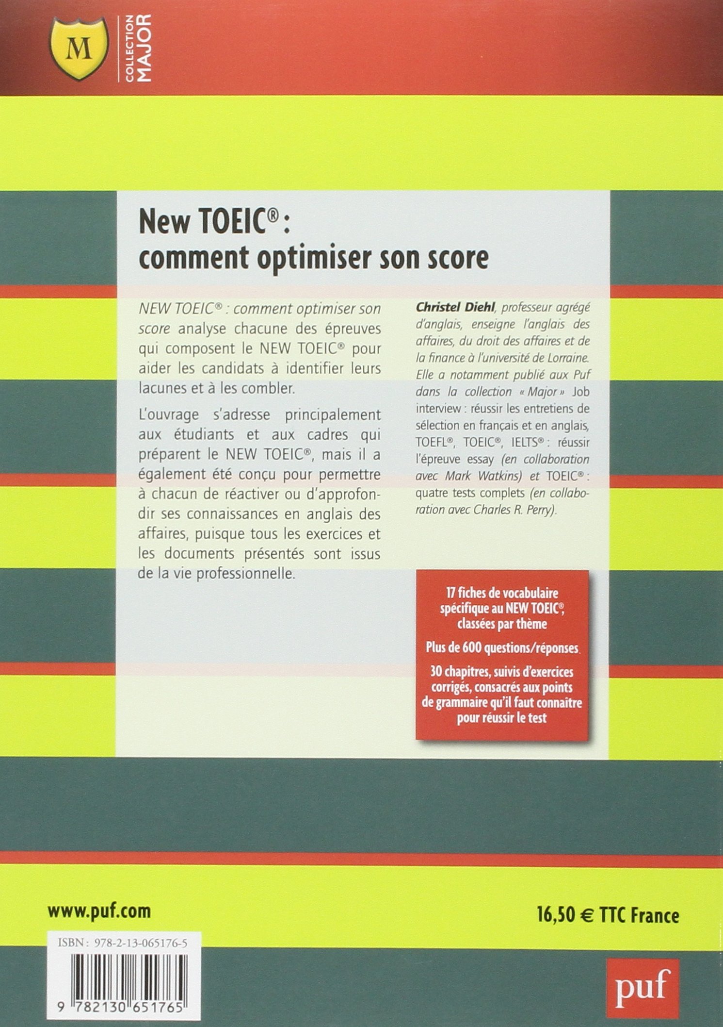 Amazon Fr New Toeic Comment Optimiser Son Score Explications Et Exercices Corriges Diehl Christel Livres