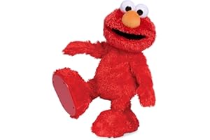 Sesame Street Hokey Pokey Elmo 14” Interactive Plush Toy, Sings, Dances & Plays Music, Bilingual Stuffed Animal for Pretend Play, Soft & Huggable, Ages 18 Months and Up by Just Play