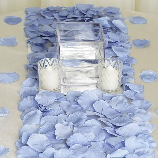 Amazon Com Balsacircle 4000 Periwinkle Silk Artificial Rose