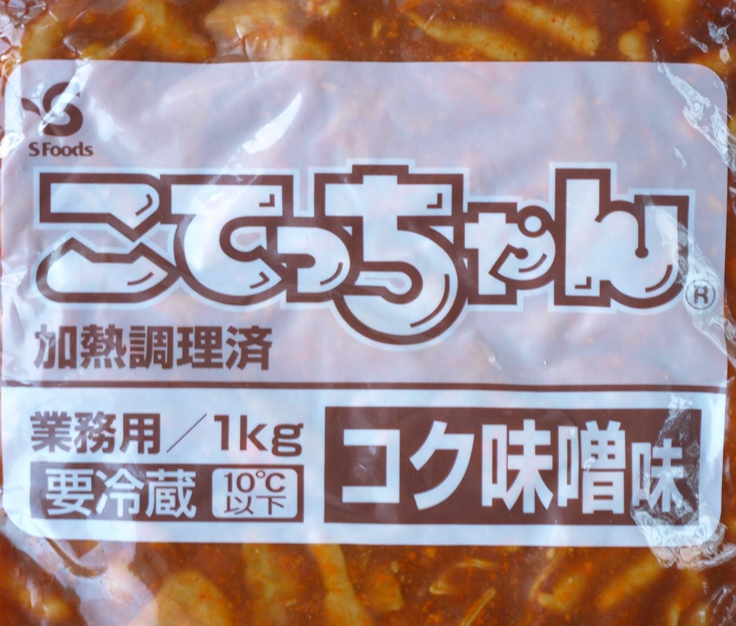 Amazon エスフーズ 加熱調理済 こてっちゃん コク味噌味 業務用1kg 要冷蔵 エスフーズ S Foods 味付肉 通販 Amazon エスフーズ 加熱調理済 こてっちゃん コク味噌味 業務用1kg 要冷蔵 エスフーズ S Foods 味付肉 通販