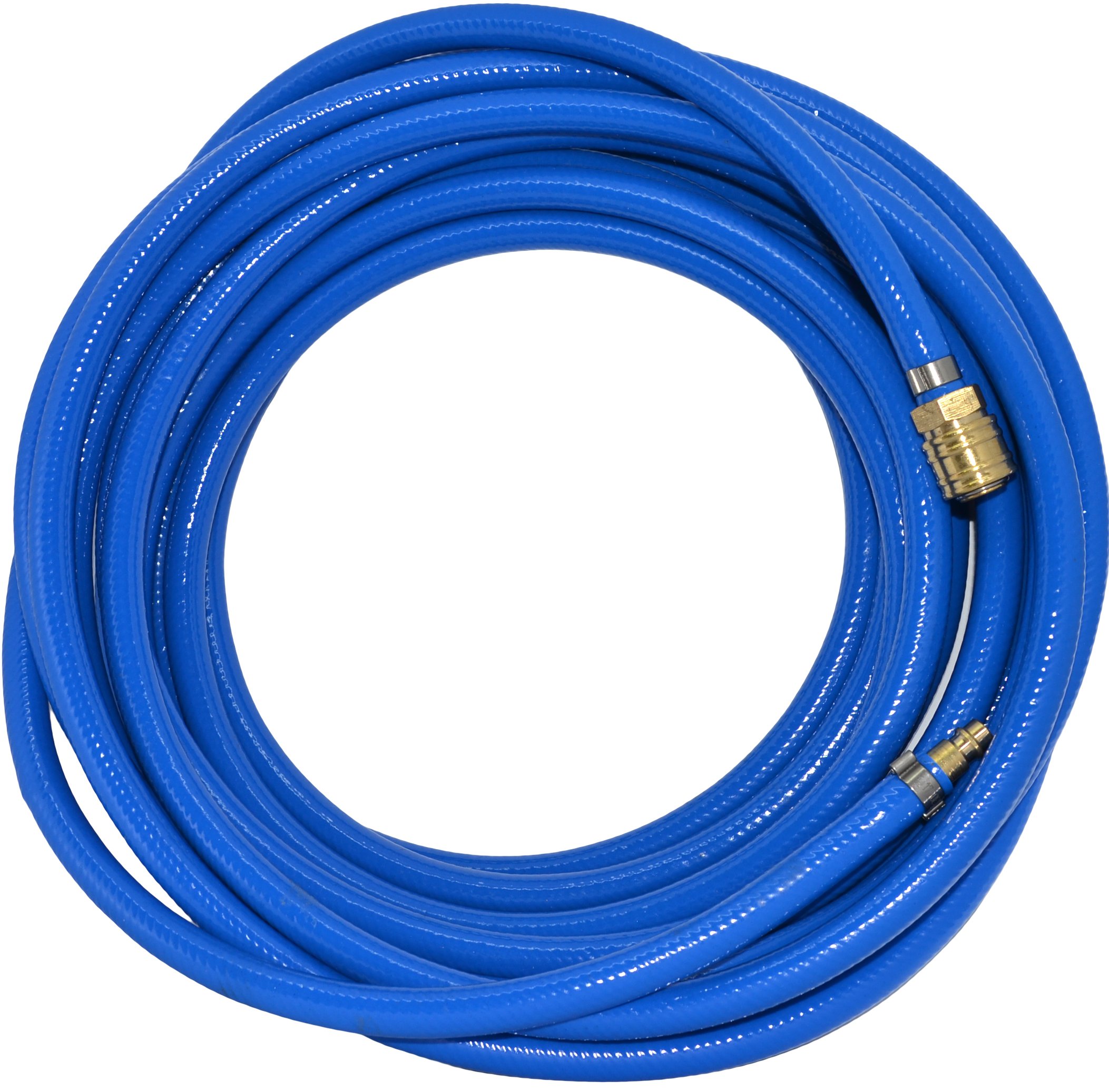 "Unknown" compressed air hose, fabric hose, compressor hose, quick coupling 5-50m (hose ø6mm / length 5m)