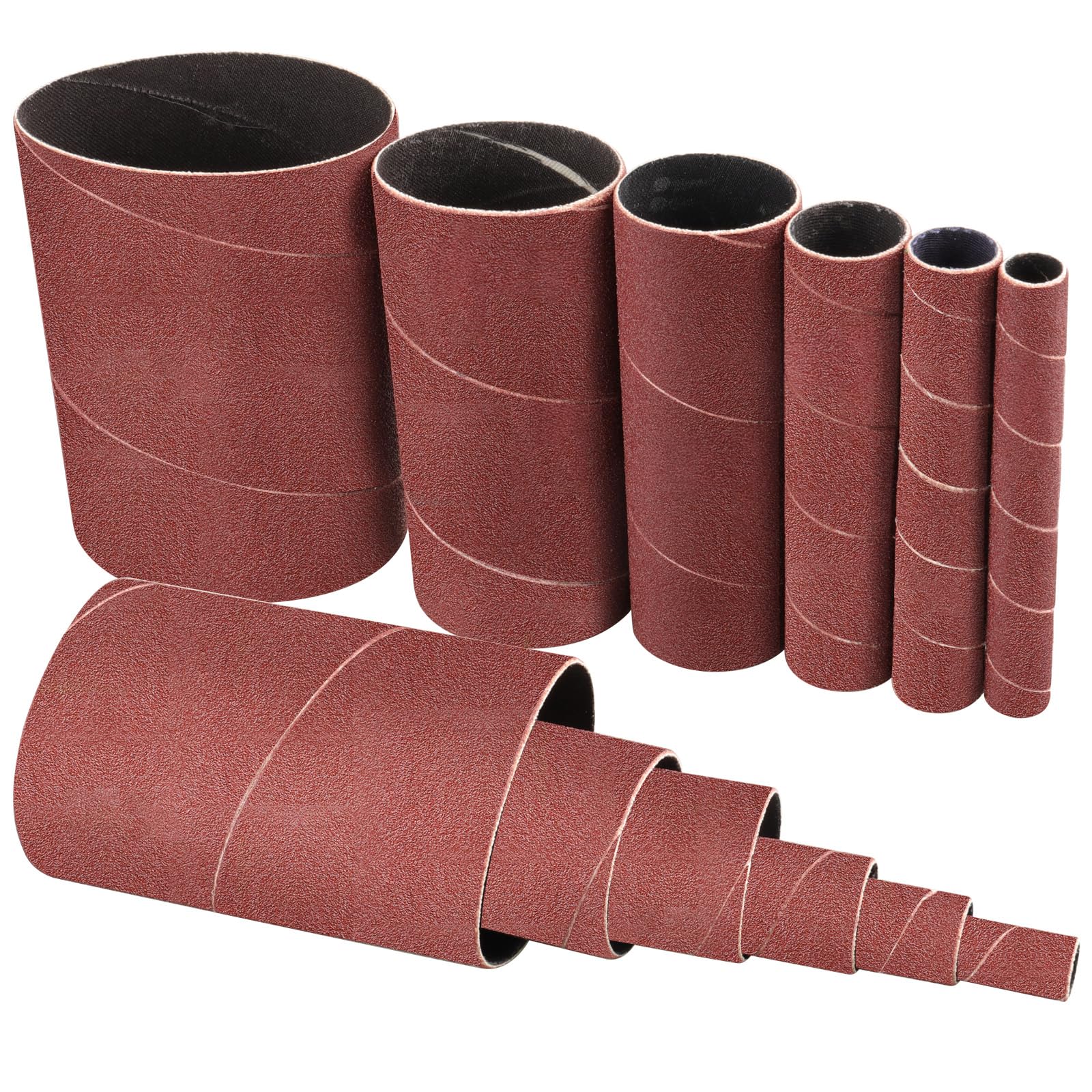 Shineboc 12PCS Aluminium Oxide Sanding Sleeves for Oscillating Sander, 150 Grit