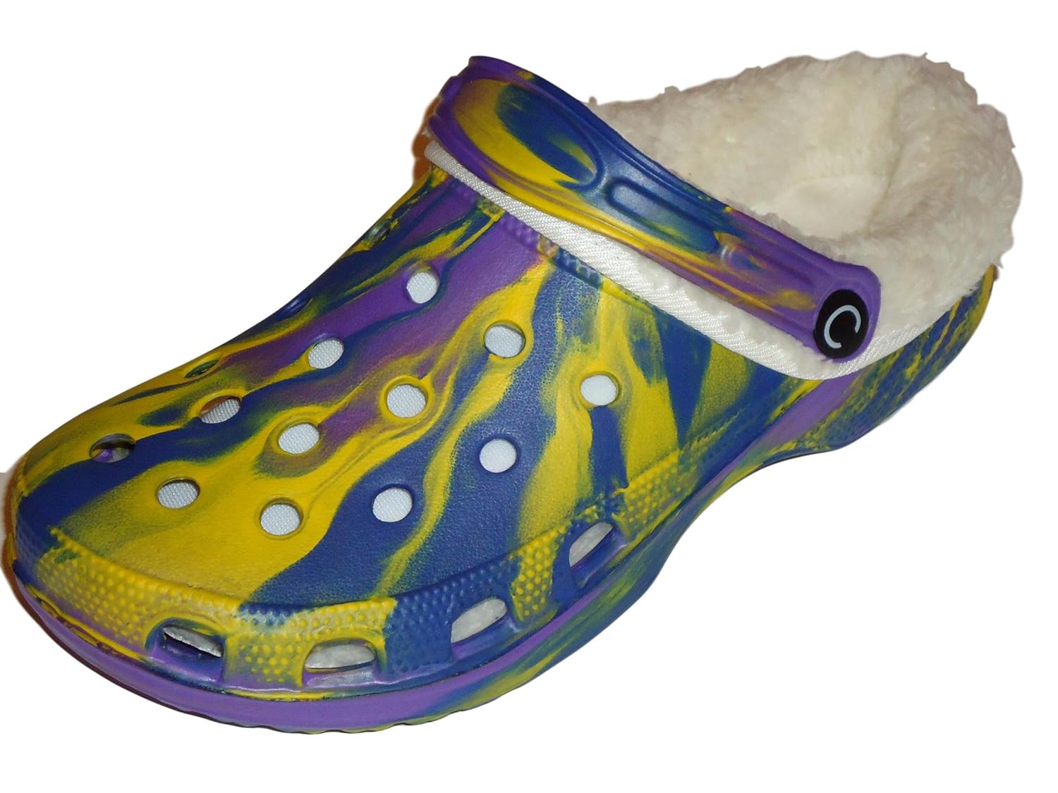 fleece lined rubber clogs