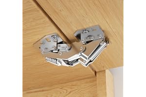Chibery 4 Pack 90° RV Cabinet Hinges, Heavy Duty Surface Mount Soft Close Accessories, Face Frame & Frameless, Self Closing, 