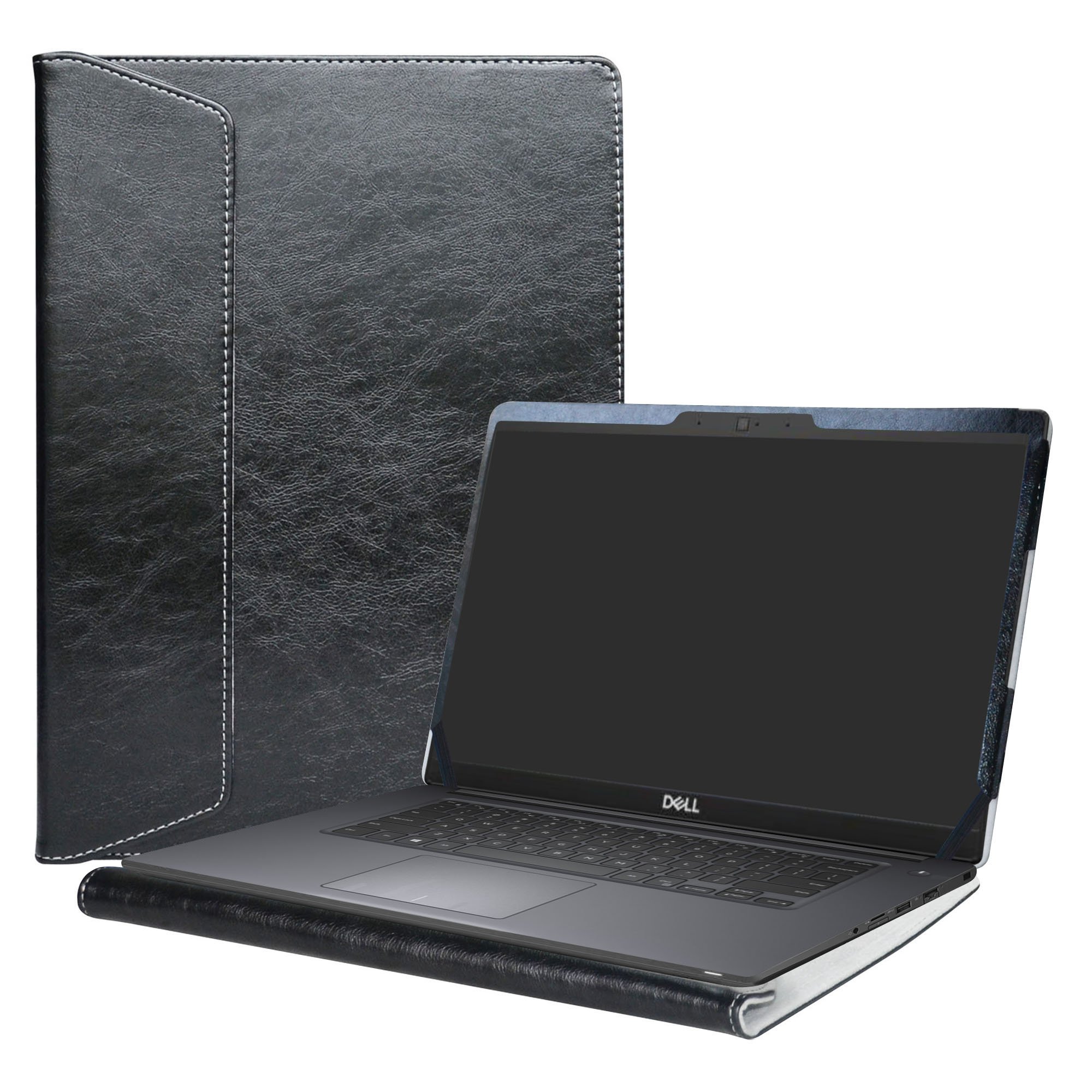 Alapmk Protective Case Cover For 13.3 inch Dell Latitude 13 7380 7390 & 12.5 inch Dell Latitude 12 7290 7280 Series Laptop,Black