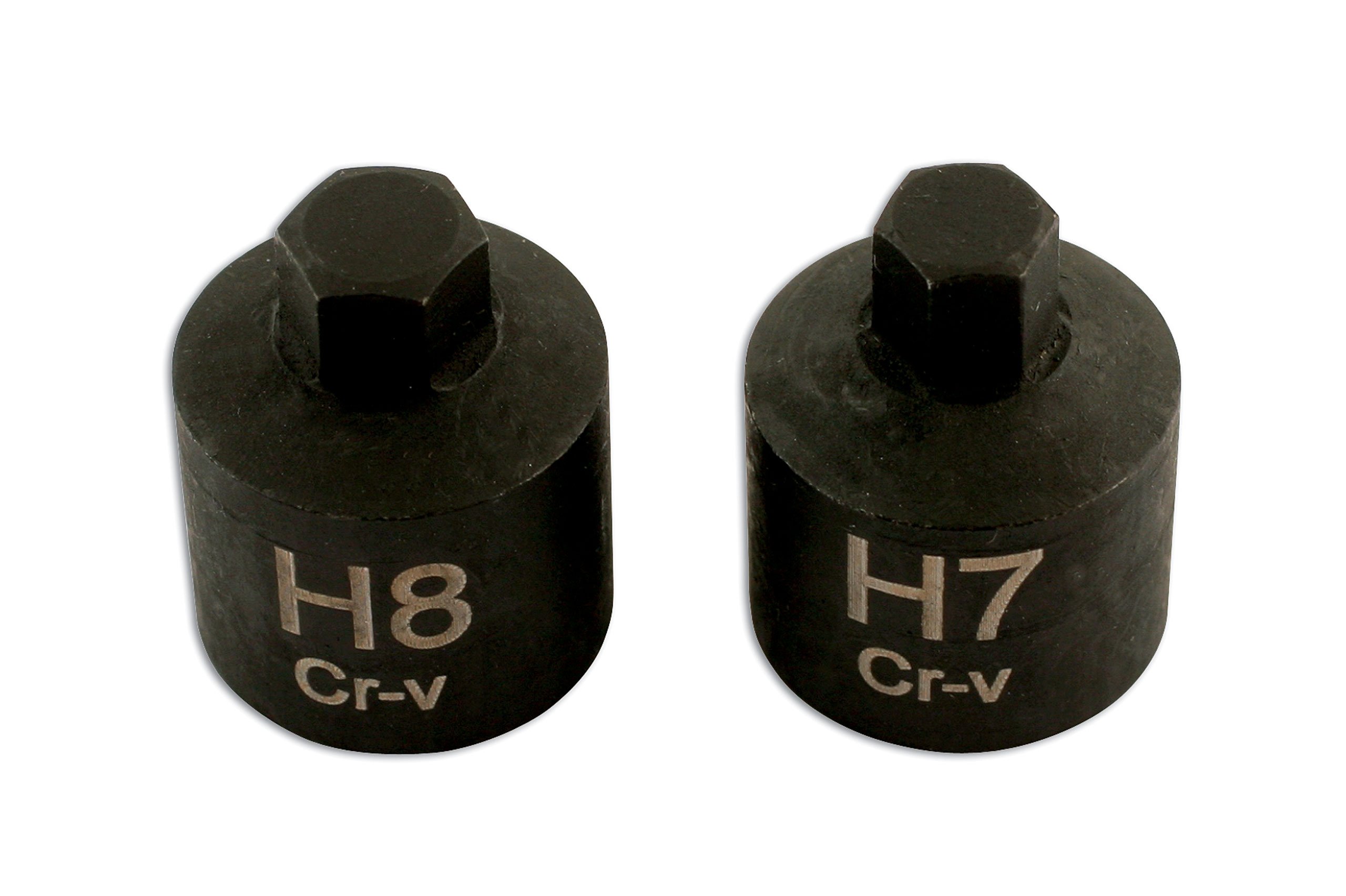 Laser 5584 Hex Bit Set 3/8"D 2pc