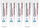 (5 pack) Globe Clotrimazole Antifungal Cream