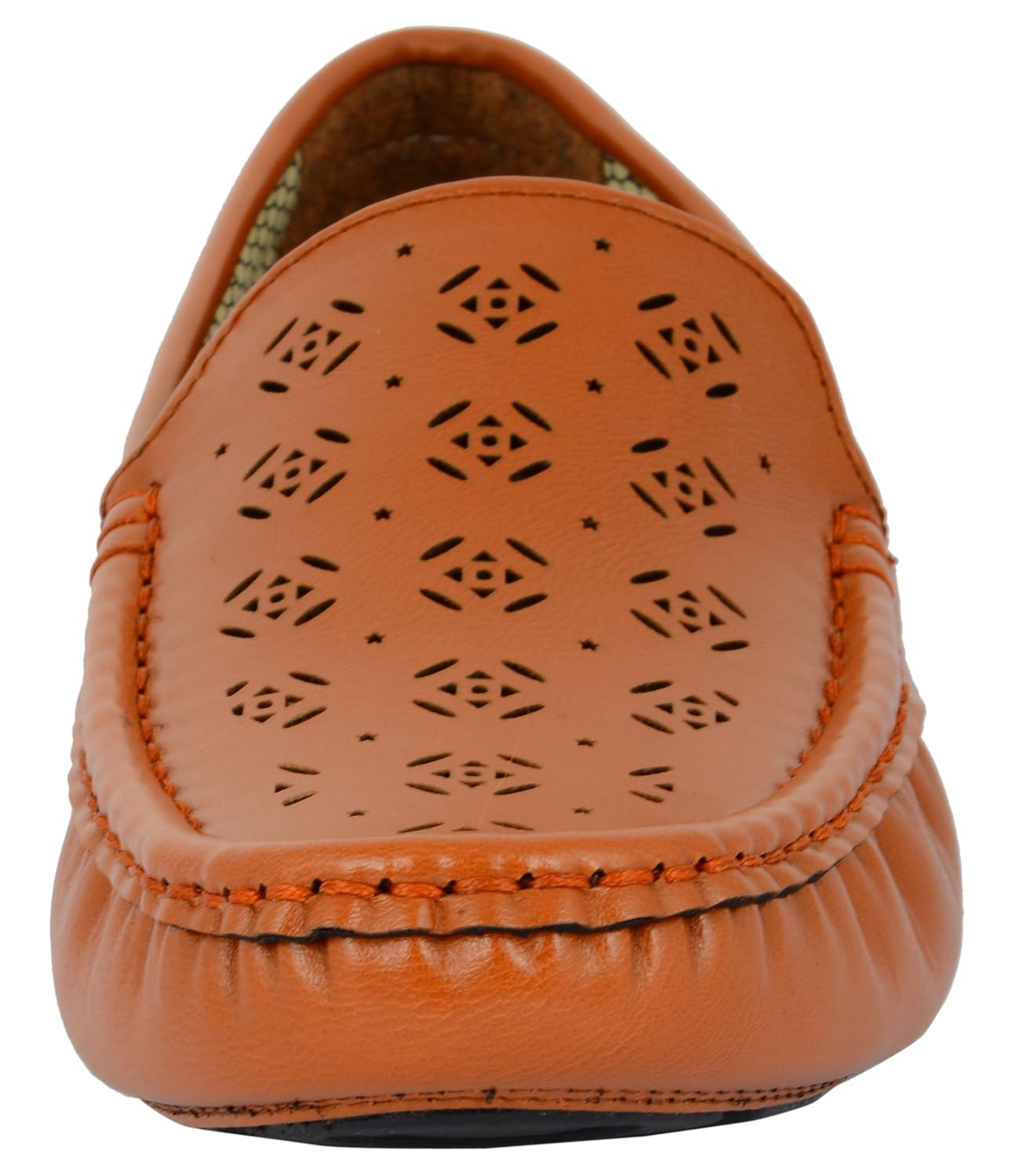 alestino unisex aorfeo cat drift tan loafers-10 uk/india (44 eu)(l07 10)
