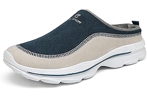 C CELANDA Slip On Mules & Clogs for Womens Mens Light Open Back Shoes Comfort Walking Shoes Breathable Slippers Closed Toe Slides