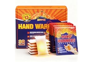 Soupou Hand Warmers Disposable 200/150/100/50/30 pcs, Up to 13 Hours of Heat Body Warmers, Air Activated Bulk Hand Warmers for Women Men, Gifts for Christmas, Golf Hunting Camping Essentials