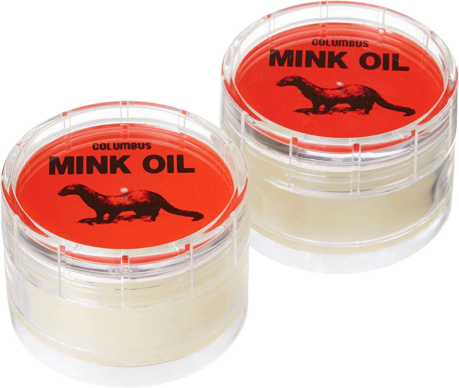 Amazon [コロンブス] columbus クリーム ミンクオイル MINK OIL 2個セット 100003 (無色