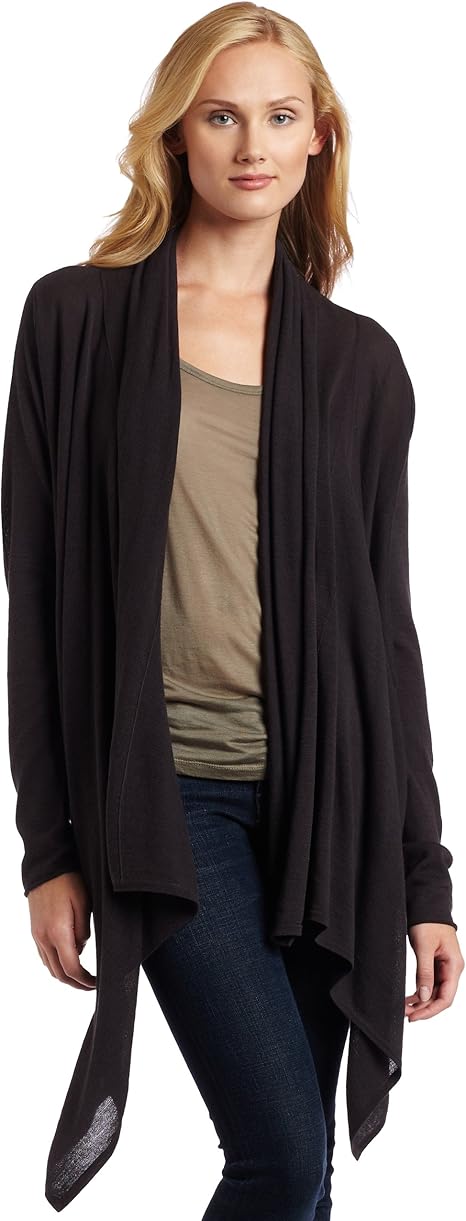 Hugo Boss Women's Wantore Long Sleeve Cardigan, Charcoal, Large at Amazon Womenâs Clothing store 
