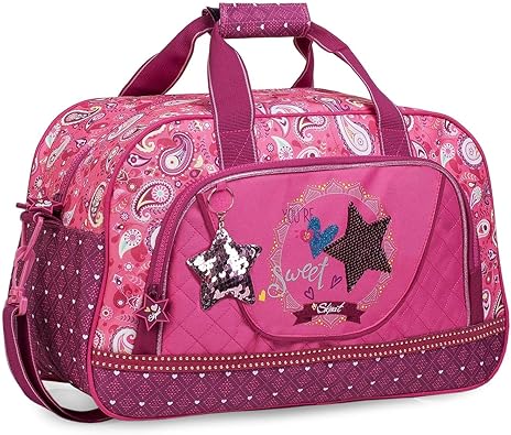 SKPAT - Bolsa Infantil de Deporte Estampada y con Lentejuelas ...