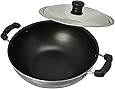 Prestige Manttra Omega Select Plus 200 Deep fry pan, Kadai, Indian kadhai, Medium, Black