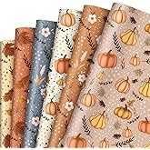 Whaline 12 Sheet Fall Wrapping Paper 6 Styles Maple Leaf Animals Pattern Packaging - View #8