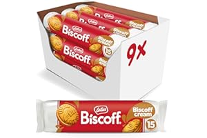 Lotus Biscoff - Sandwich Cookies - Biscoff Cream - 150g - Pack of 9