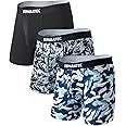 Separatec Mens Underwear with Pouch Moisture Wicking Rayon Made From Bamboo Underwear Men Breathable Boxer Briefs 3 or 6 Pack
