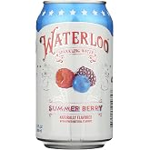 Waterloo Sparkling Water Waterloo Mixed Berry Sparkling Water, 12 Fl Oz