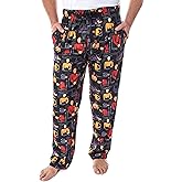 Star Trek The Next Generation Men's Allover Character Adult Lounge Sleep Pajama Pants