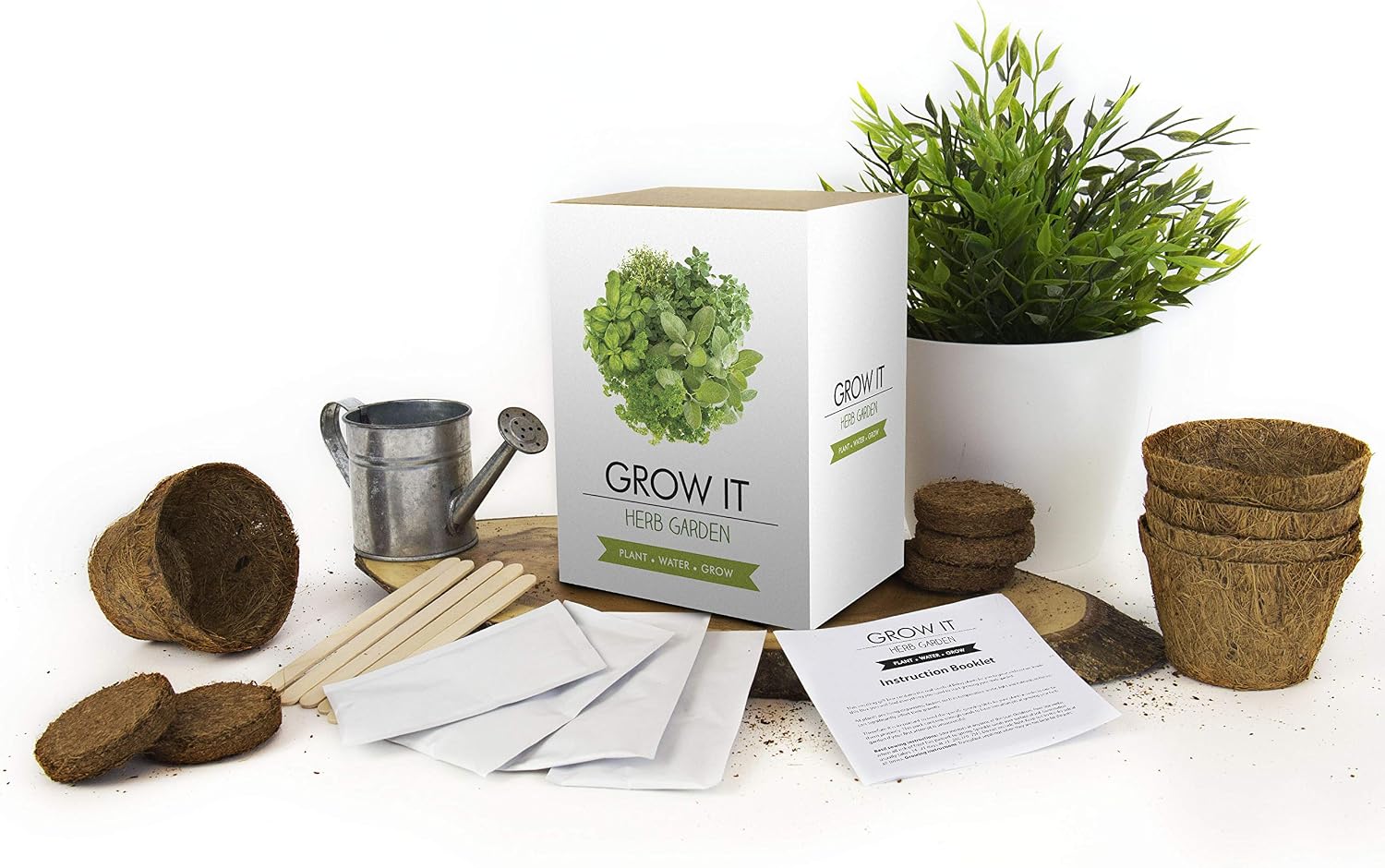 Gift Republic: Grow It. Grow Your Own Herb Garden, Natural - Image 4