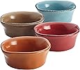 Rachael Ray 4-Piece Cucina Stoneware Dipping Cup Set, Assorted