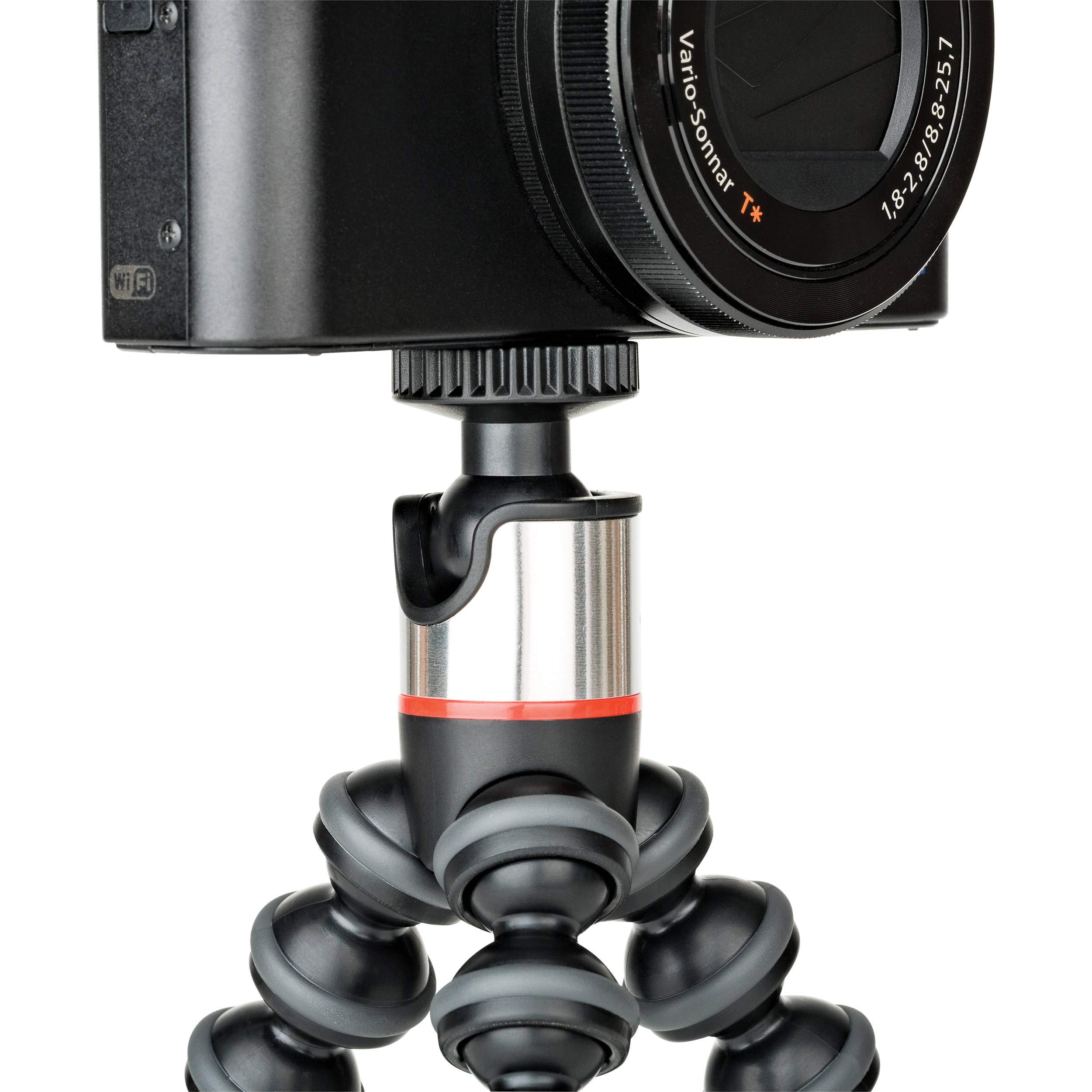 JOBY GorillaPod 500: A Compact, Flexible Tripod for Sub-Compact Cameras, Point & Shoot, 360 Cameras and Other Devices up to 500 grams