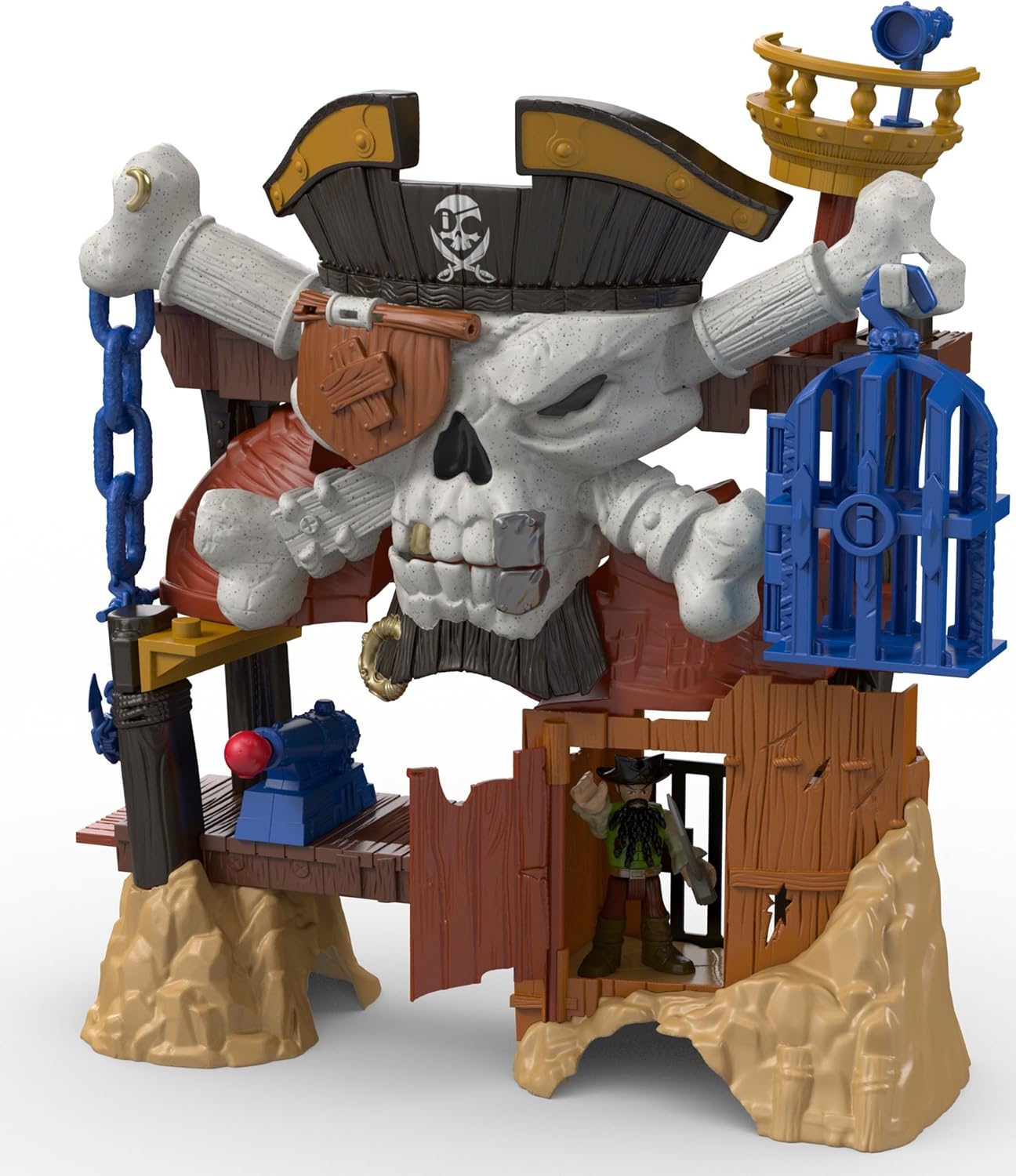 imaginext blackbeard's lair uk