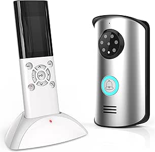 Radio interfono para puerta con imagen de memoria de apertura de la