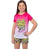 INTIMO Despicable Me Girls' Movie Minions Better Together Sleep Pajama Set Shorts