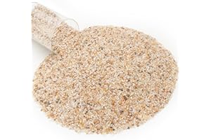 NUPICK 1-3mm Coarse Sand for Plants, 10lb Horticultural Grit for Aquariums, Succulents, Desert Silica Sand for Cactus, Decorative Gravel for Vases Filler, Gold Grit for Bonsai, Landscaping