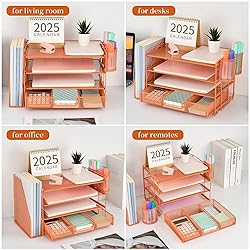 gianotter Paper Letter Tray Organizer with File