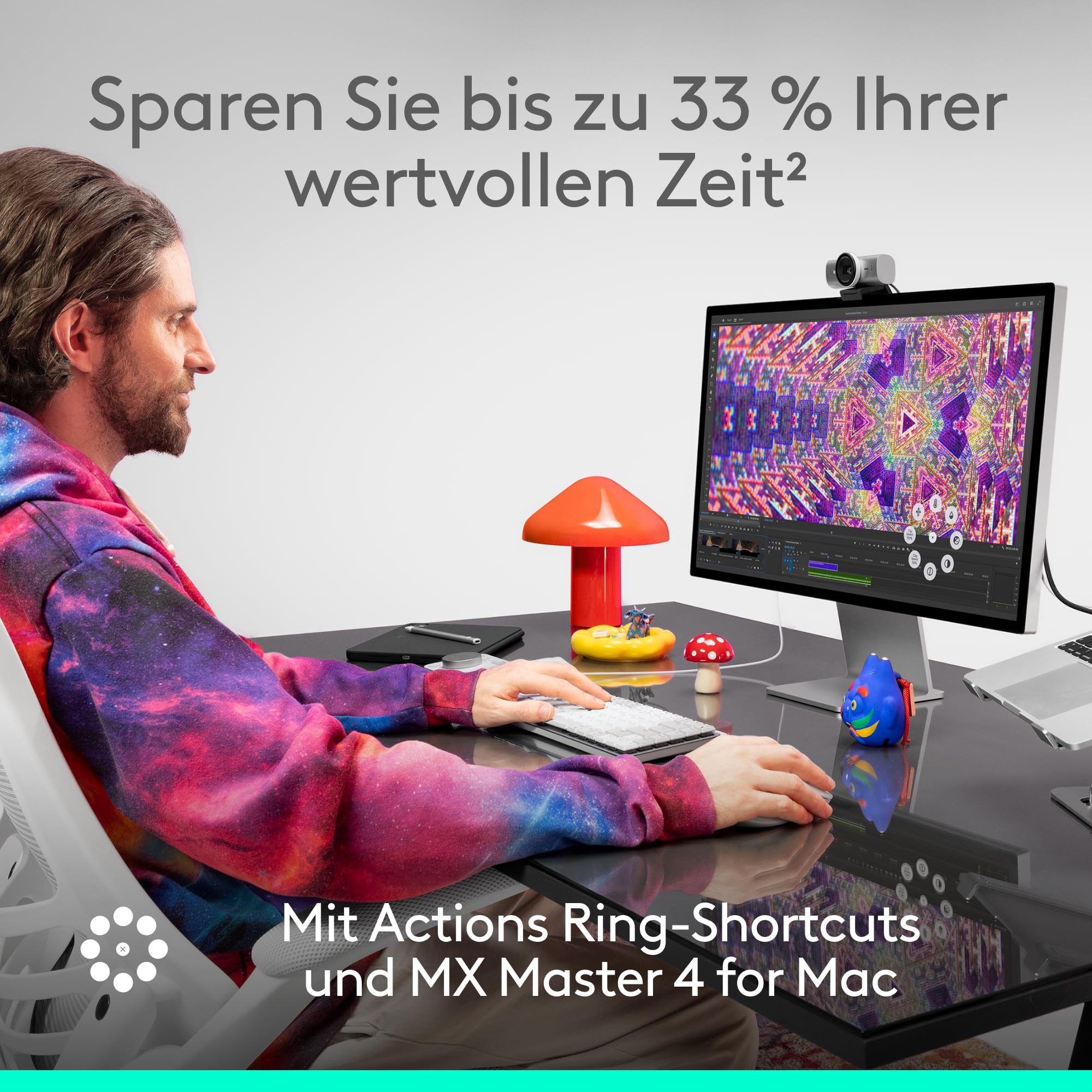 Logitech MX Master 4 for Mac, ergonomische Bluetooth-Maus 3