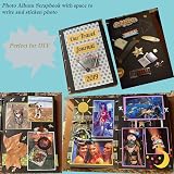 ZEEYUAN Leather Scrapbook Album 18x22cm 60 Pages Refillable DIY Memory Book view 4