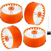 4 Pack Upgraded N858184 HEPA Filters Replacement Compatible with Craftsman V20 Cordless Stick Vacuum CMCVS001D1, for Black &amp; Decker BSVF1 BSV2020 BSV2020G and BSV2020P
