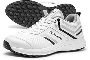 SOLM8 S1 Rubber Spikes - Lightweight Cricket Shoes for Men and Women - Durable Grip, Superior Protection (2025 Edition)
