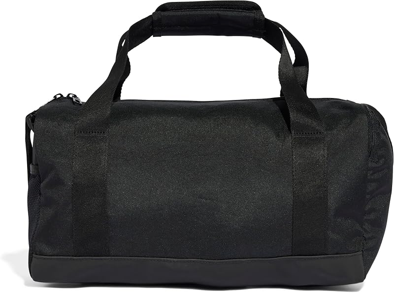 adidas Essentials Linear Duffel Bag Unissex Adulto, Preto/Preto/Branco, XS