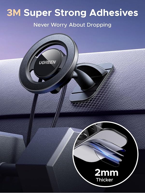2 en 1 Support Téléphone Voiture Magnétique pour MagSafe