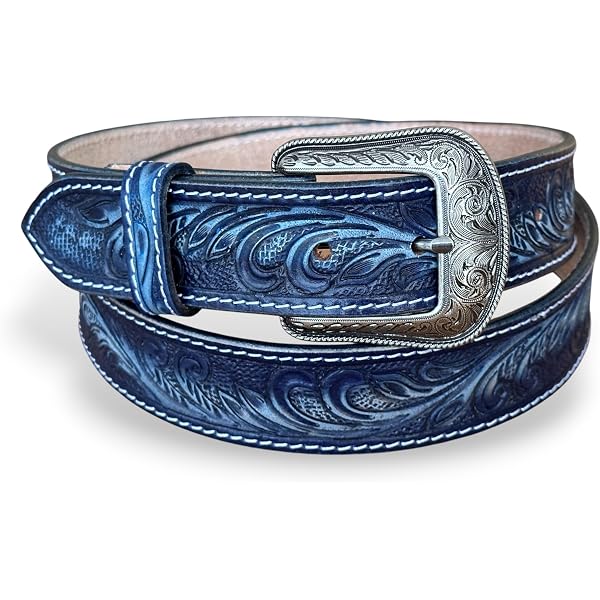 WP West Path Authentic Handmade Mexican Leather Belt  display picture 1