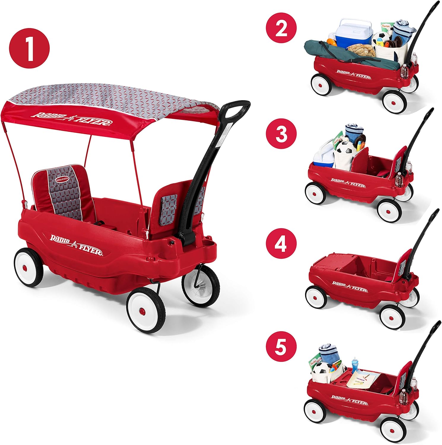 radio flyer wagon 5 in 1