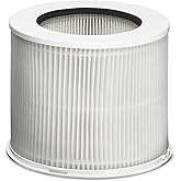 Clorox Tabletop Air Purifier True HEPA Replacement Filter, 200 Sq. Ft. Capacity, Removes 99.97% of Allergens up to 0.1 Micron, Compatible with 11020 & 11021, 1 Count (12020)