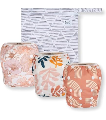 Hudson Baby Pannolini Nuoto Unisex – Con Fantasia Dinosauri, Taglia 3 Toddler, Monouso, Per Acqua E Piscina