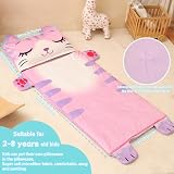 Wbesty Toddler Nap Mat Portable Cat Style Slumber Bag for Kids view 5
