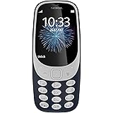 Nokia 3310 - Móvil Libre (Pantalla DE 2.4", batería en Stand-by hasta 1 Mes, cámara 2MP con Flash LED), Color Azul