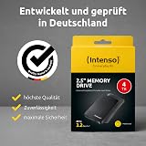 Intenso Memory Drive 4TB Portable External HDD USB 3.0 Case Black 2.5" view 5