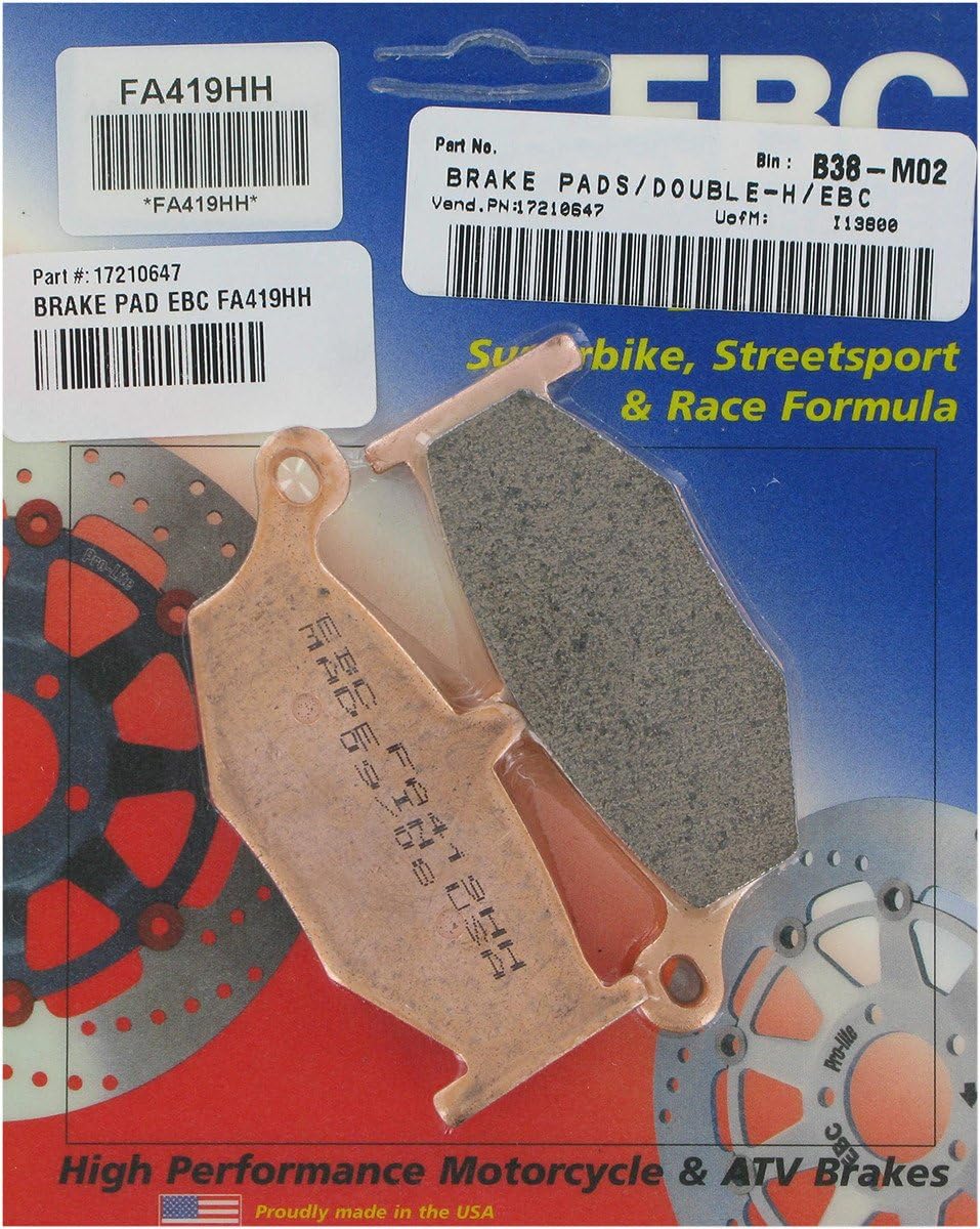 Double-H Sintered Rear Brake Pads FA419HH