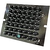 SCS Enterprises Total Invisible 940nM IR lamp Board with Light Sensor (48 Black LED Illuminator Array) 30ft Range, 120 deg, 1